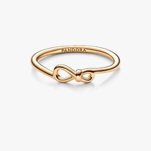 Pandora Gold Bow Knot Ring